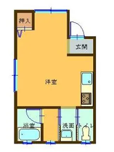 きゃろっとはうす【2階】の間取り
