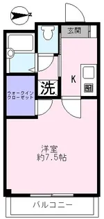 ルシエ赤羽【5階】の間取り