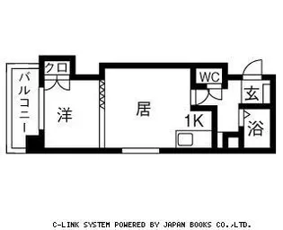 コメンスNo.1【3階】の間取り