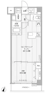 目黒テラス【1階】の間取り