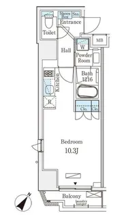 東京都千代田区岩本町1【マンション】の間取り