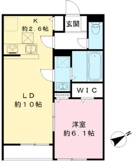 アーバン長尾【2階】の間取り