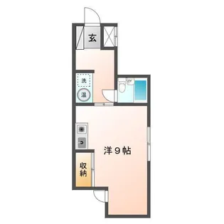 ヤマトハイツ115【3階】の間取り