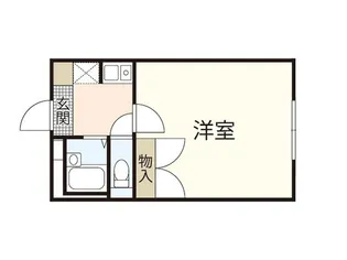 レオパレスソレイユ【3階】の間取り