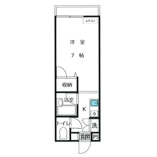 メゾン・ド・アムール長町【1階】の間取り