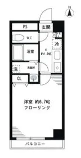 パティオ・デ本郷【1階】の間取り