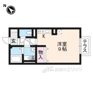 ショコラ・ゲーブルズ【2階】の間取り
