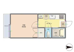 タイムA【1階】の間取り