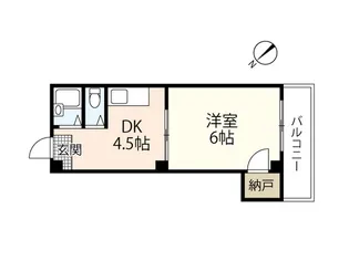 豊明ビル【2階】の間取り