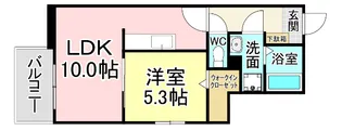 福岡県北九州市門司区寺内1【アパート】の間取り