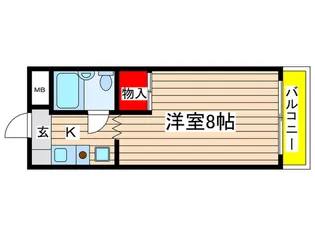 ハミング中田の間取り