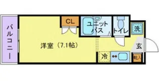 スチューデントハイツ代々木上原【2階】の間取り