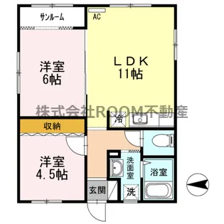 Cat box【2階】の間取り