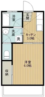コスモハイツPart2【2階】の間取り