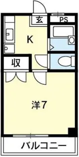 レジデンス佐古一番館【5階】の間取り