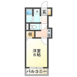 VICTORIA HOUSE【2階】の間取り