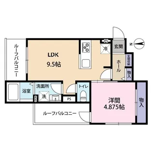 willows神明【2階】の間取り