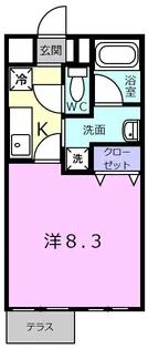 滋賀県草津市野路東4【マンション】の間取り