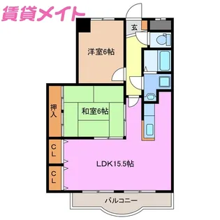 Fontaine【2階】の間取り