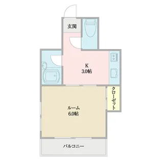 佐野ビル【2階】の間取り