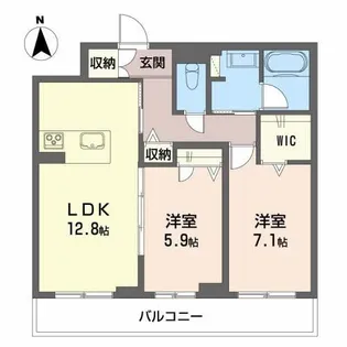 La Pascolo【1階】の間取り