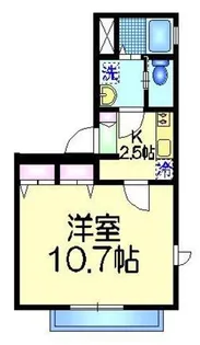 東京都台東区根岸3【マンション】の間取り