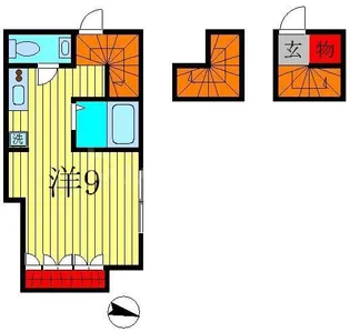citta金町【3階】の間取り
