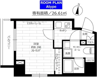 東京都千代田区神田猿楽町2【マンション】の間取り