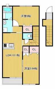 セレノア【2階】の間取り
