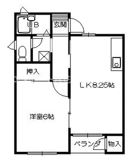 パストラルプレイス【1階】の間取り