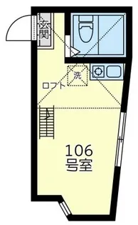 オアシス戸部B【1階】の間取り