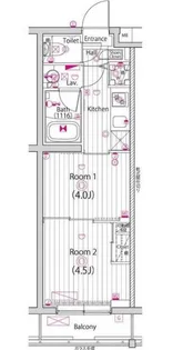 東京都練馬区氷川台3【マンション】の間取り