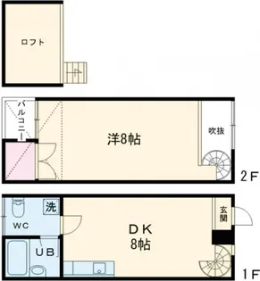ラフォーレK1の間取り