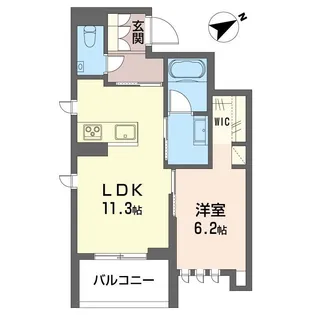 グランセレーノ 大井仙台坂【2階】の間取り