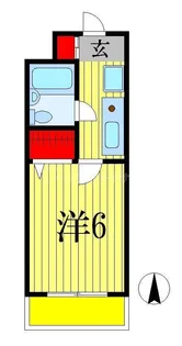 ガーデンヒルズ中山【3階】の間取り