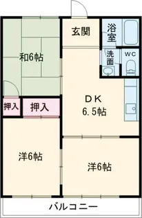 3DKの間取り画像