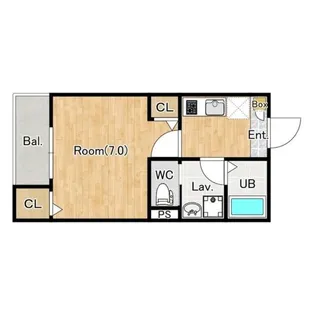 ジーメゾン大宮ノース【1階】の間取り