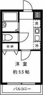 ホームズ尾山台【3階】の間取り