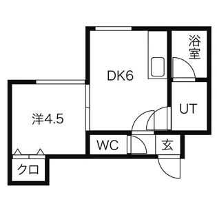 北海道札幌市豊平区豊平六条3【マンション】の間取り