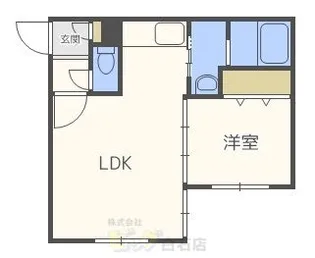 リトス美園【3階】の間取り