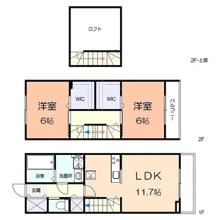 グランルーチェの間取り