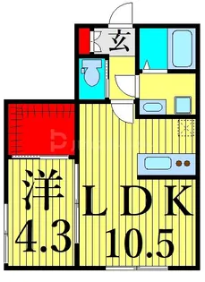 KaHale青戸【1階】の間取り