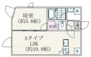 グランピア笹塚【4階】の間取り