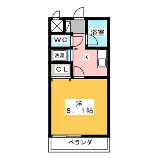 サンハイムII【2階】の間取り