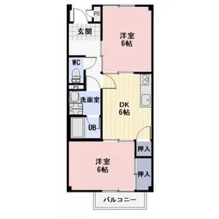 Surplus Two NIMURA【1階】の間取り