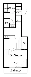 千葉県千葉市稲毛区轟町2【マンション】の間取り