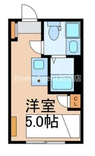 Herme神楽坂【3階】の間取り