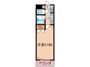 ヤマゼンロイヤルパレス【1階】の間取り