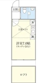 リベロ新江古田【2階】の間取り