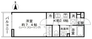 ケンフラッツ【1階】の間取り